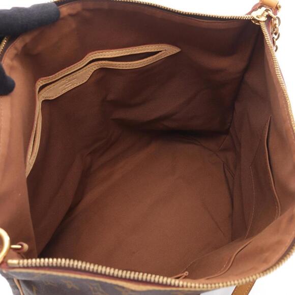 LOUIS VUITTON Brown Monogram Leather Shoulder Bag - Picture 3 of 10